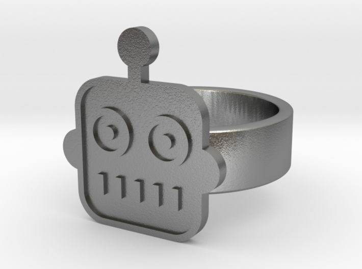 Robot Ring 3d printed
