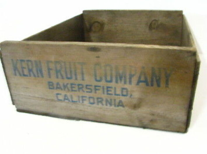 Soft Fruit Shipping Crates HO Scale 3d printed Prototype box