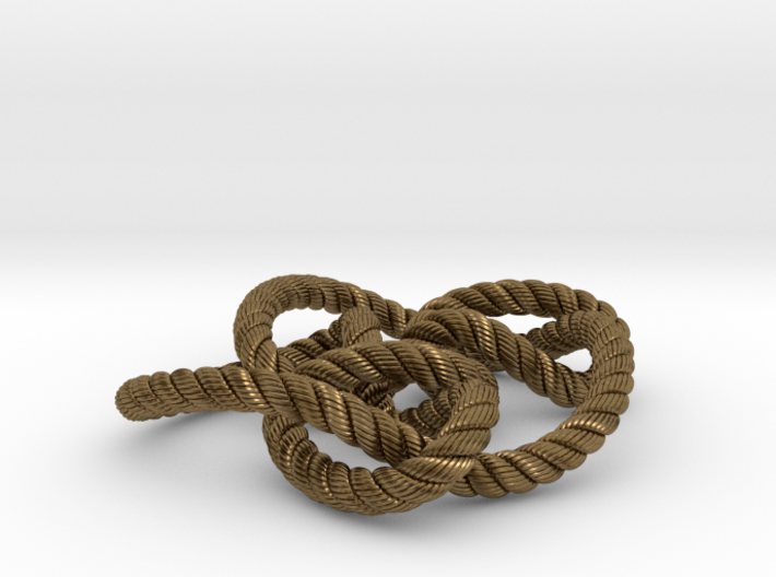 Knot 8₁₅ (Rope with detail) 3d printed