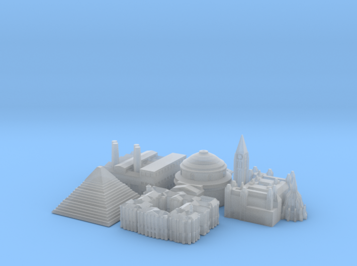 Victory Cities #1: Europe (Larger) 3d printed