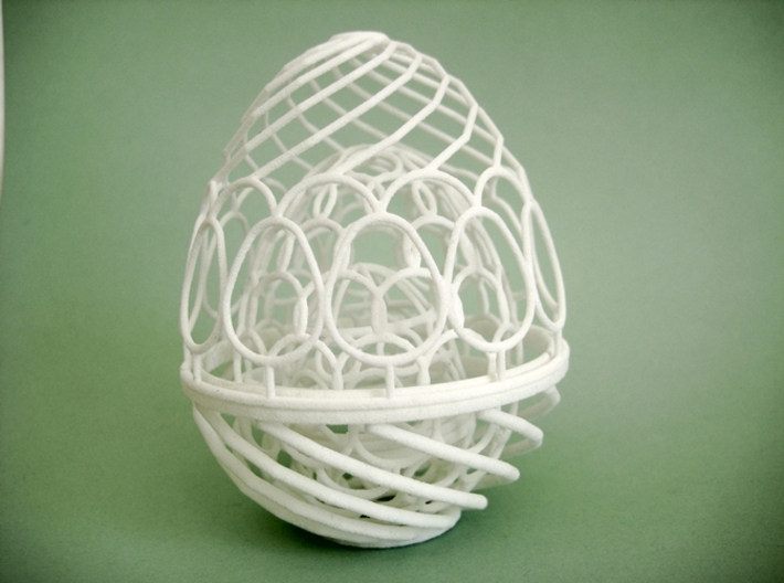 Nested Eggs 3d printed All eggs nested within.