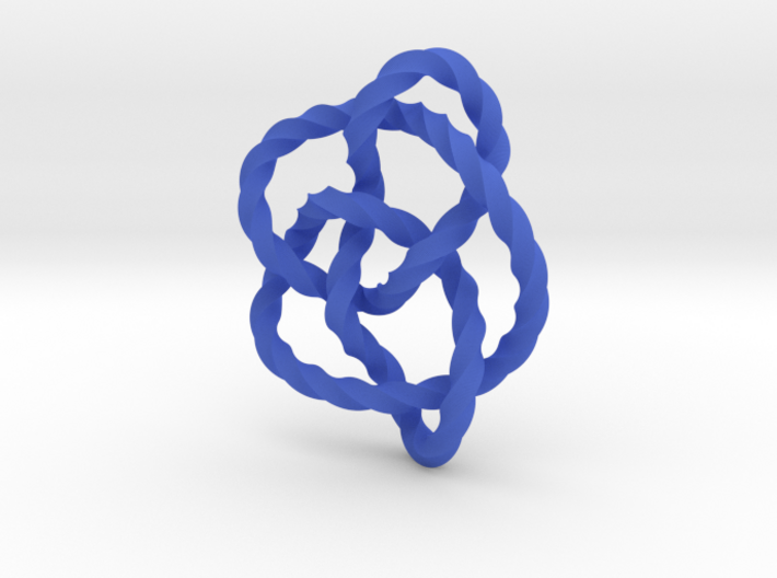 Knot 8₁₆ (Twisted square) 3d printed 
