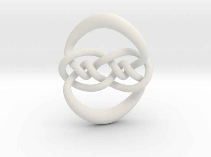 Knot 10₁₂₀ (Circle) 3d printed