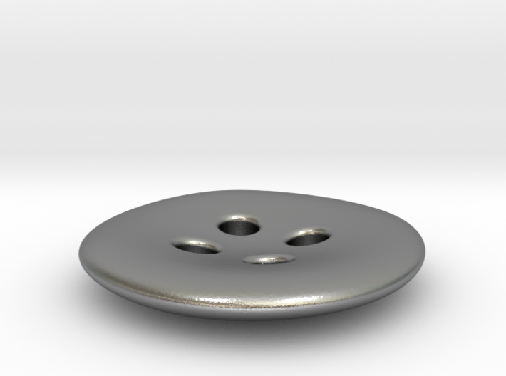 Asymmetrical designer buttons 3d printed