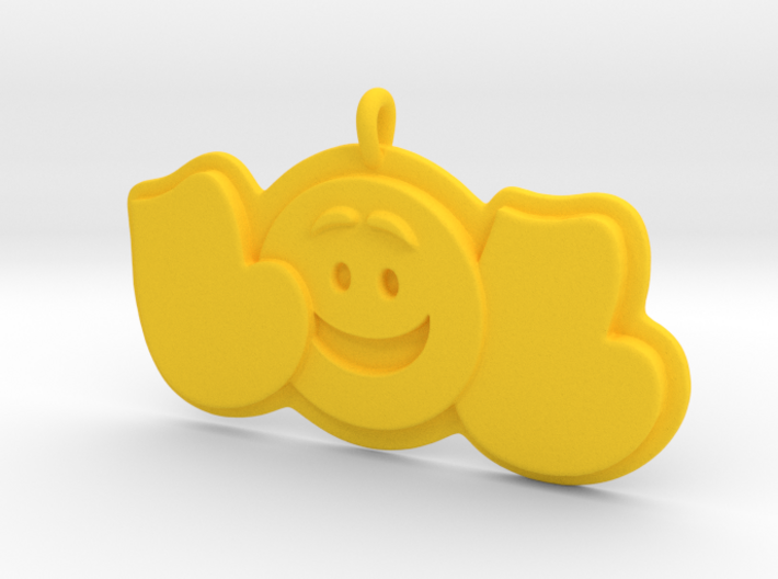 43- LOL-SMILEY FACE 3d printed