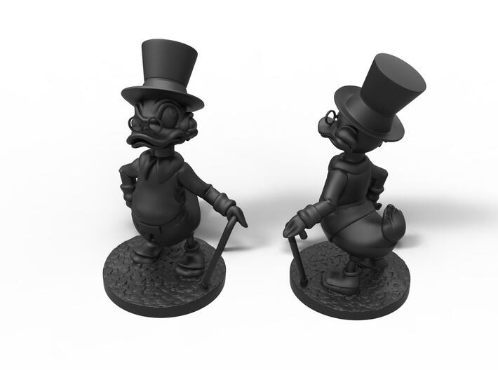 Scrooge mcduck 3d printed