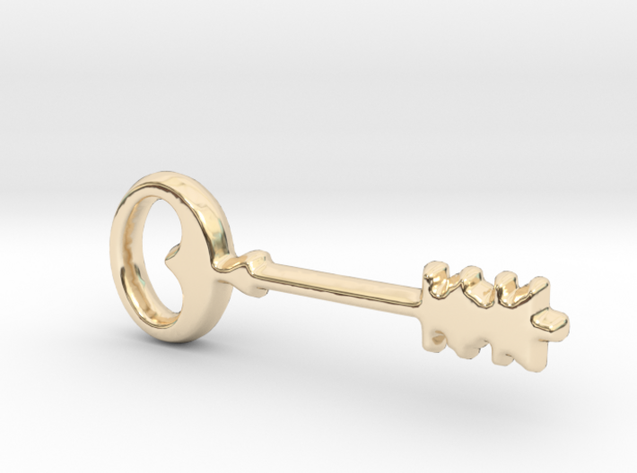 THE KEY 3d printed