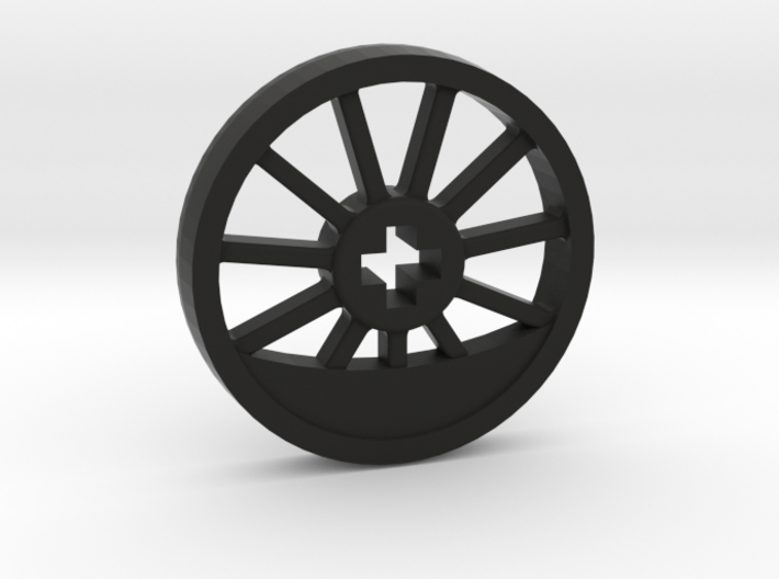 Medium Blind Thin Wheel 3d printed