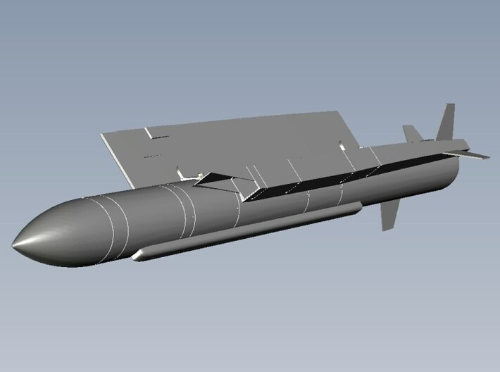 1/100 scale MBDA Aerospatiale ASMP-A missiles x 2 3d printed 