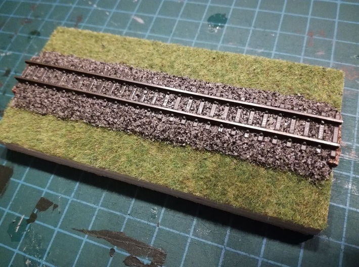 Nm flexible track for code 55 profiles 3d printed