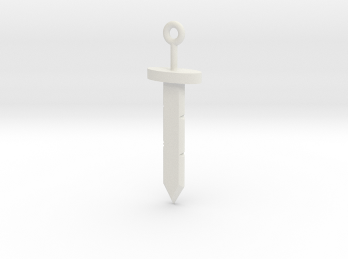 Finn Original Sword Pendant 3d printed