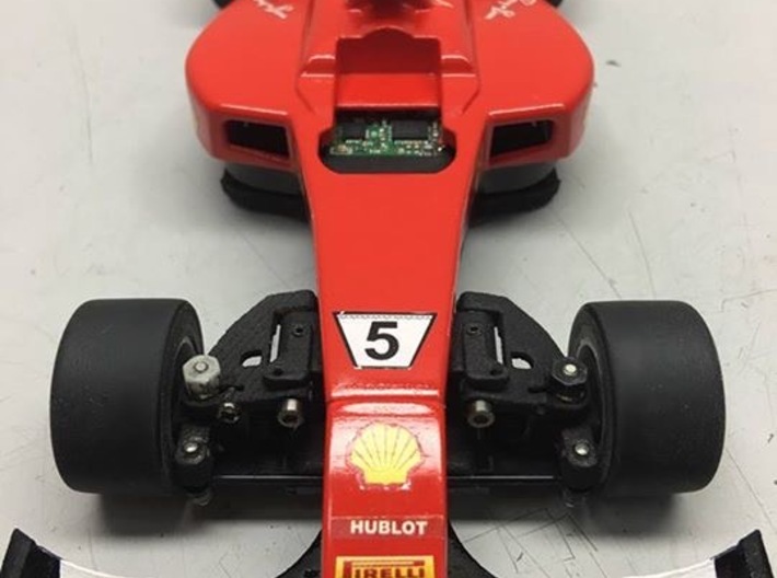 KMD-FR01 Open Wheel Racer Main Body 3d printed 