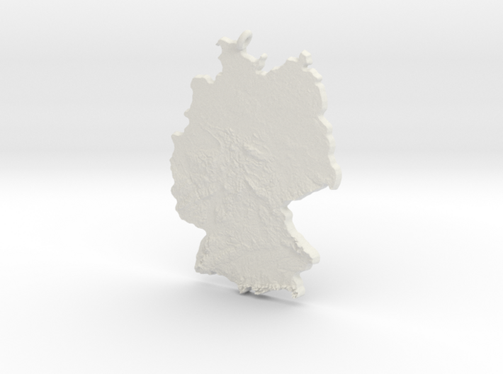 Germany Christmas Ornament 3d printed 
