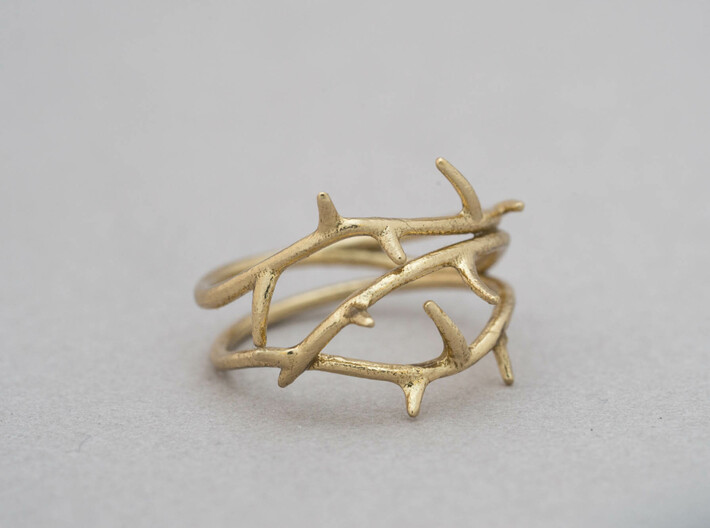 Thorn Ring No. 2 3d printed 