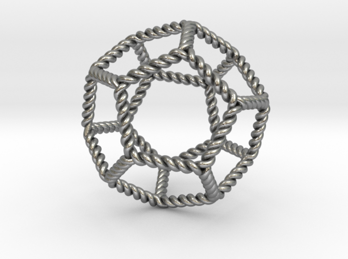 Twisted Dodecahedron RH 2&quot; 3d printed