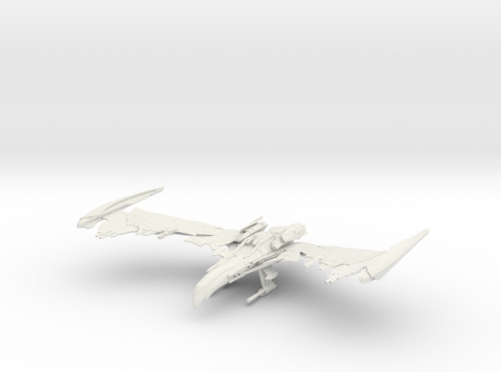 Romulan Winged Defender Class VI WarBird 3d printed