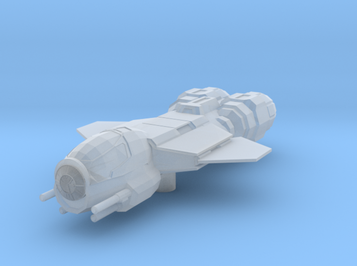 Corellian Dragon Interceptor Gunboat 3d printed