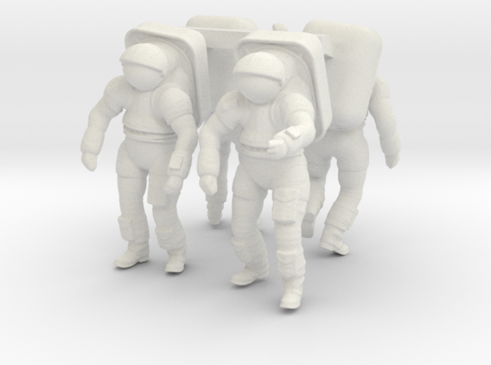 Mars Astronaut Combo 1:48 / 1:72 / 1:144 3d printed 