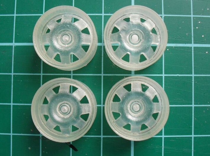 1/24 Rim Set 17" Ats Cup Style 3d printed Sample picture