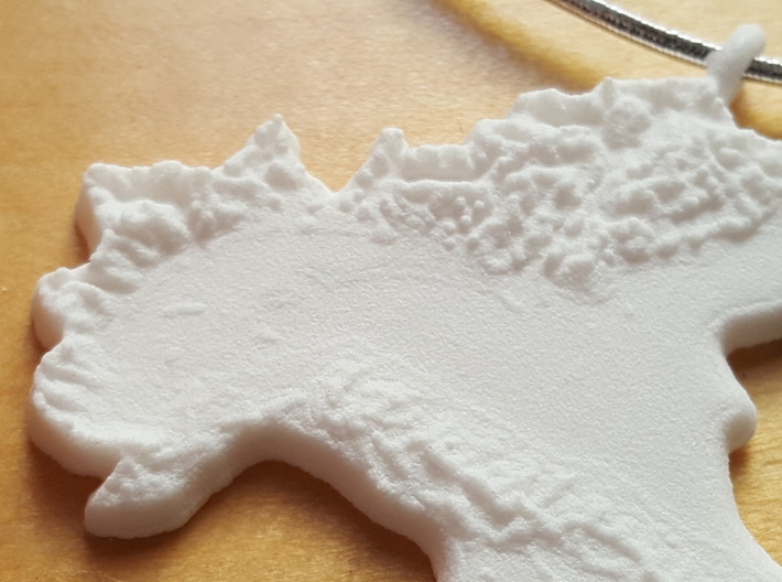 Italy Christmas Ornament 3d printed 