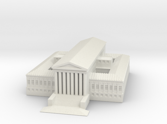1/1000 US Supreme Court in FUD 3d printed