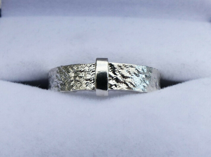 Outlander Ring - Claire's Ring 3d printed Raw silver