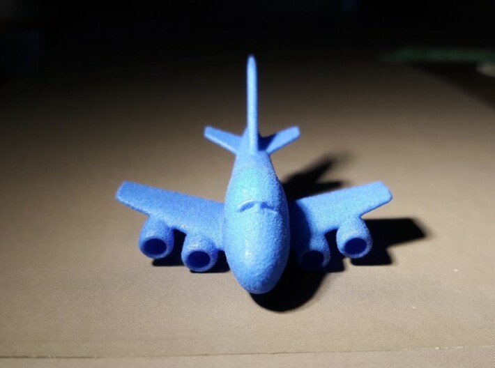 Funny Boeing 747 plane keychain 3d printed 