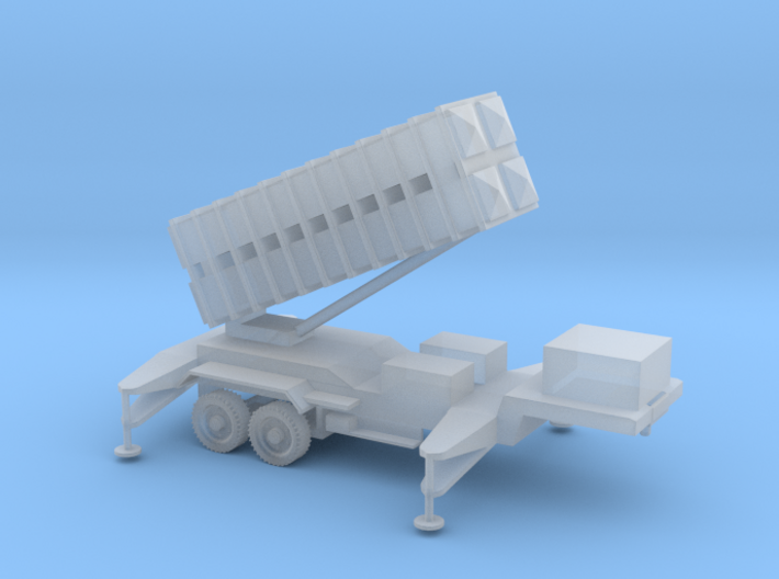 1/87 Scale Patriot Missile Launcher Trailer 3d printed