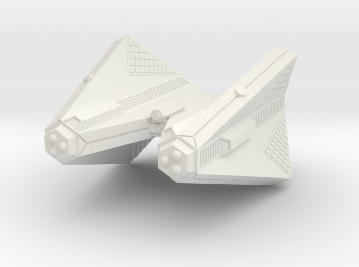 3125 Scale Tholian Web Caster Heavy Cruiser SRZ 3d printed