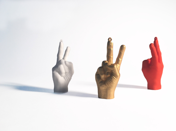 2015: Peace, Baby! 3d printed 