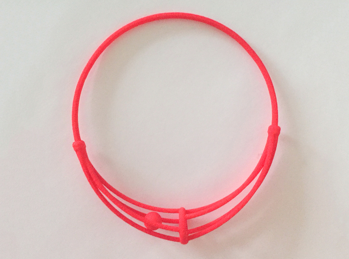 Bangle with Rolling Ball - SMK Melancholy 3d printed 