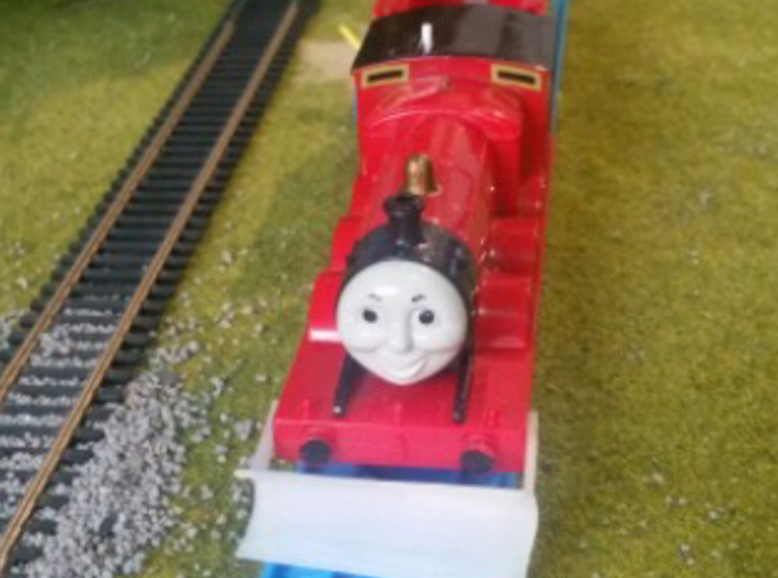 Tomy / Trackmaster Snowplough Type 5 Size 2 RIGHT 3d printed Test print