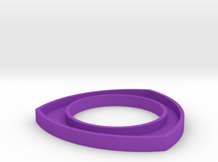 171124 Pup Triangle Bangle Large 3d printed