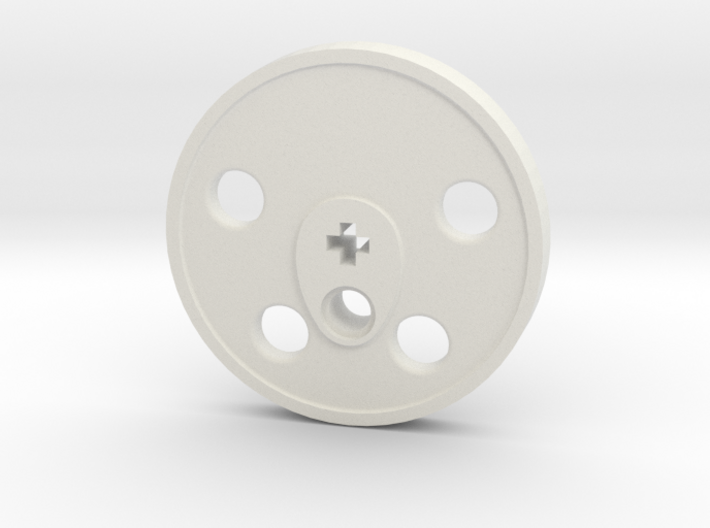 XXL Disc Driver - Blind, Large Counterweight 3d printed