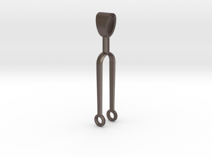 bicycle fork spinner component 3d printed