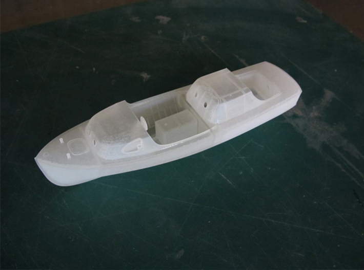 1/48 US 26 foot Motor Launch Doubled Sheltertype 3d printed 