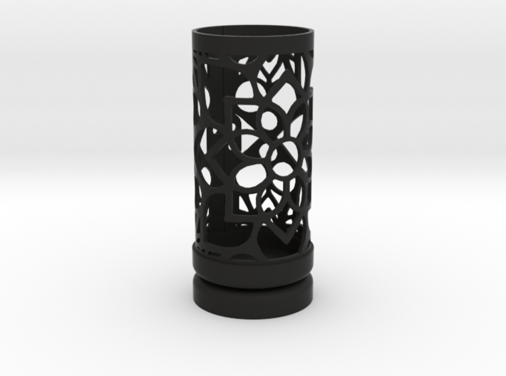 Filigree Gift roll small with Mosaic-2 (6 cm) 3d printed 