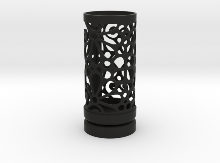 Filigree Gift roll small with Mosaic-3 (6 cm) 3d printed 