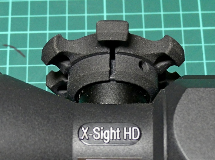 X-sight 2 focus wheel 3d printed 