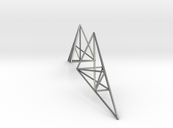 pylon earrings 2 3d printed