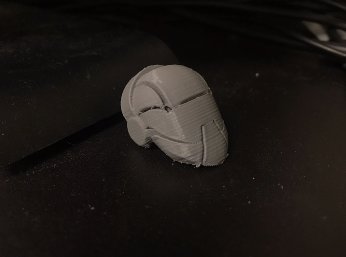 Chameleo's Head (Face-plate Closed) 3d printed 
