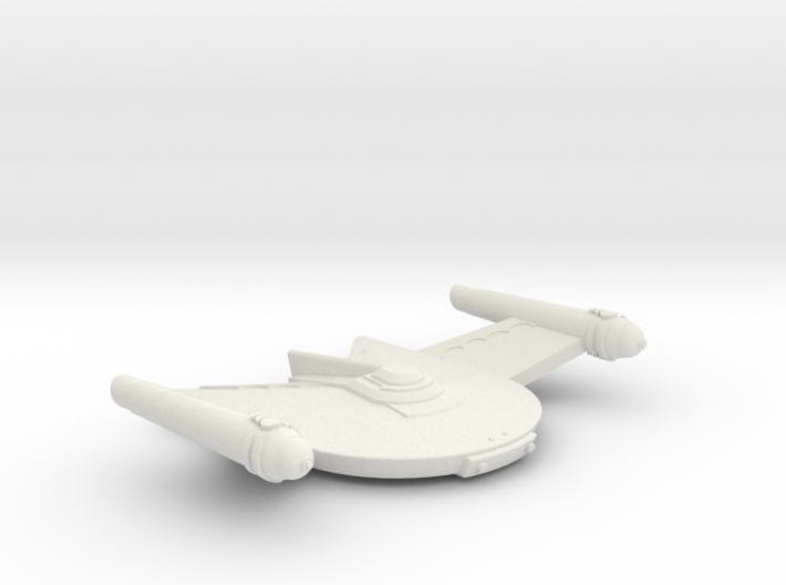 3788 Scale Romulan Vulture Dreadnought MGL 3d printed