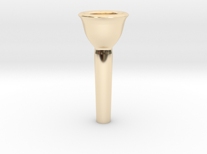 Trombone Small Shank Mouthpiece Prototype* 3d printed