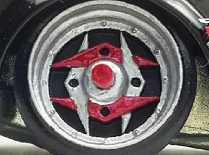 Custom Hotwheel 78N (2 x 4 wheels) 3d printed 