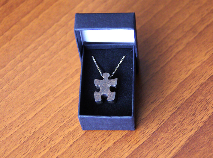 Puzzle piece [pendant] 3d printed