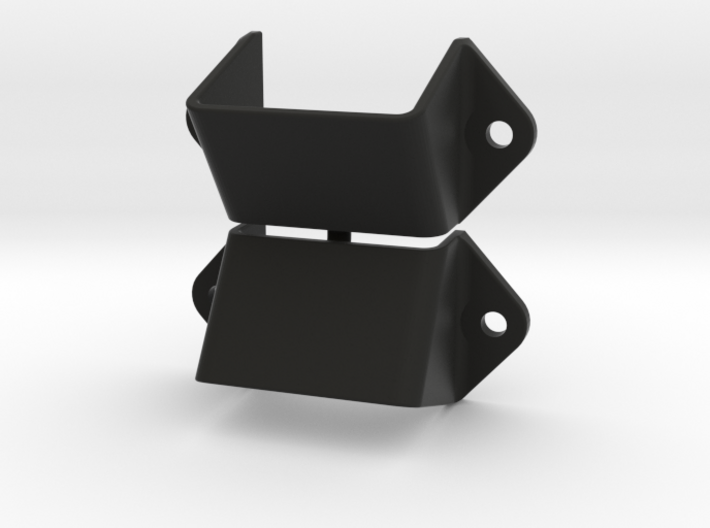 2 Support de cales &quot;M2&quot; - 2 Wheels chocks holders 3d printed