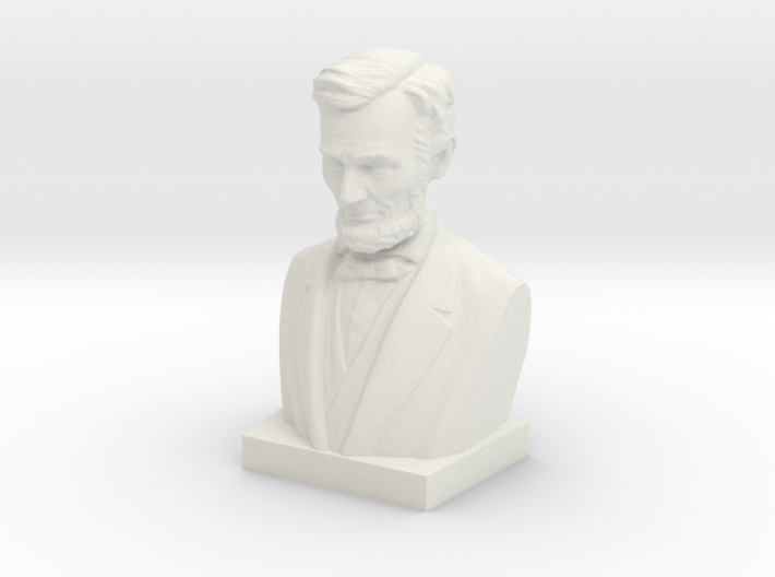 Abraham Lincoln Bust 3d printed