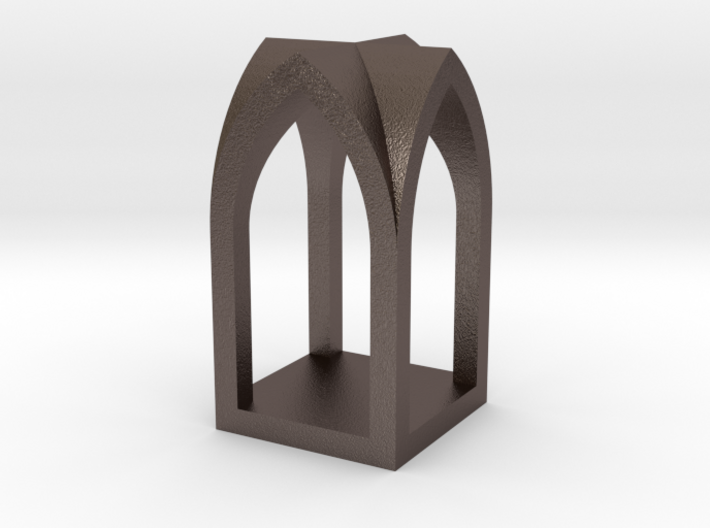 Gothic Groin Vault 3d printed 
