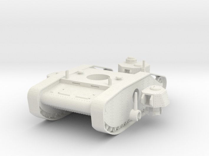 1/100 Sandcrab Tank Mk 2 3d printed