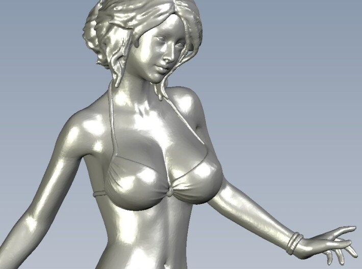 1/24 scale bikini beach girl posing figure B 3d printed 